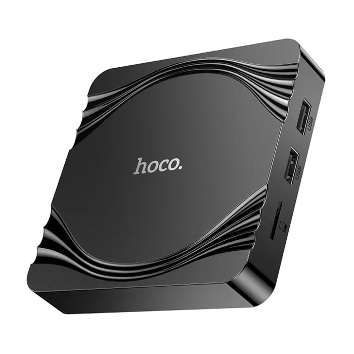 Hoco DQ10 Android TV Box 4GB RAM 32GB 4K Smart TV Adapter Wi-Fi Bluetooth — Bakı