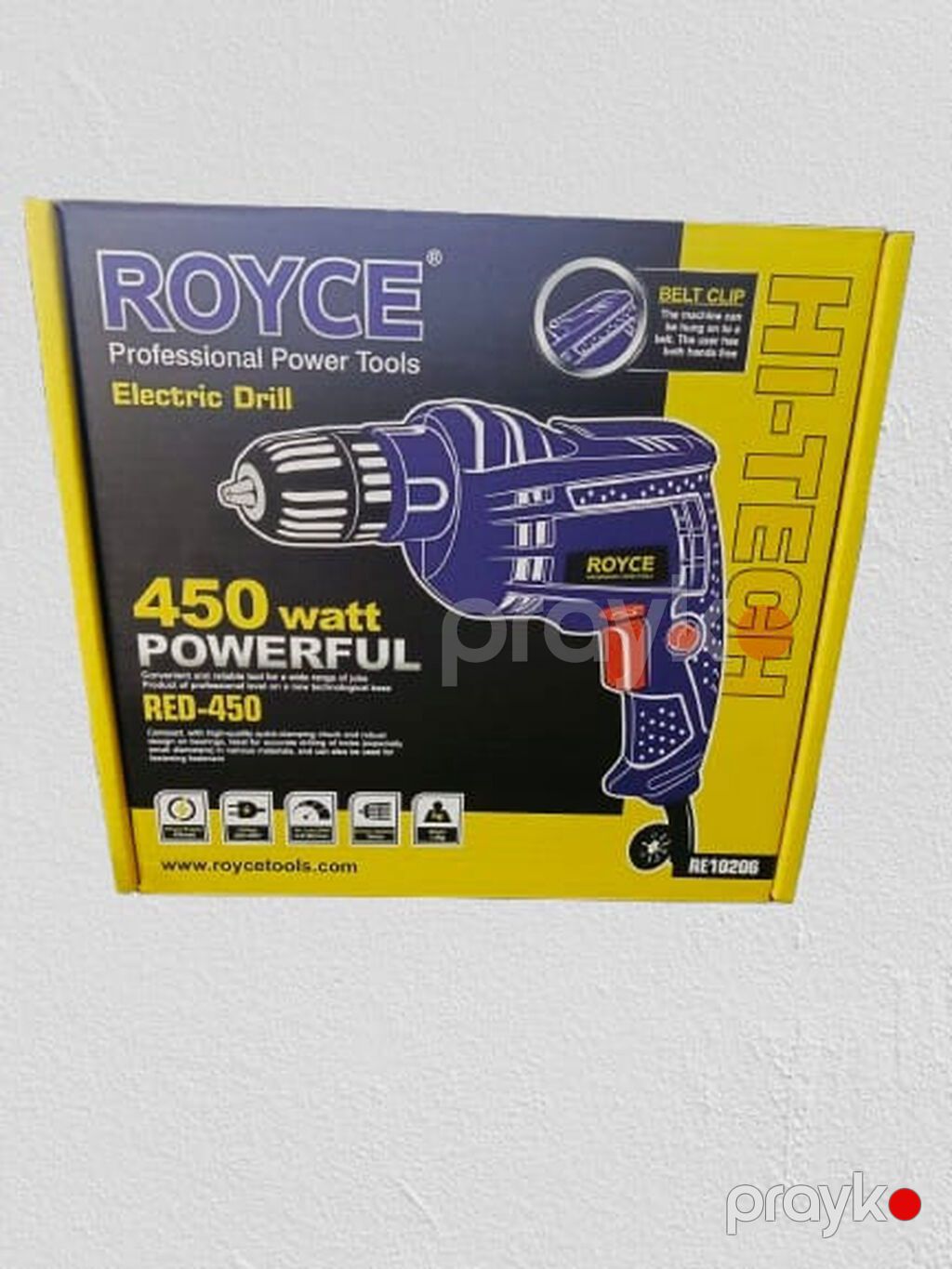 4328 Məhsulun adı: Drel-şurupbağlayan Royce RED-450 Brend: Royce — Drels, vintovkular və qaitkçekicilər, Bakı (2)