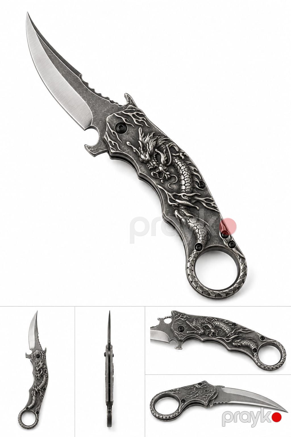Bıçaq, bərkidilmiş polad/metal — Mallar, Bakı (2)