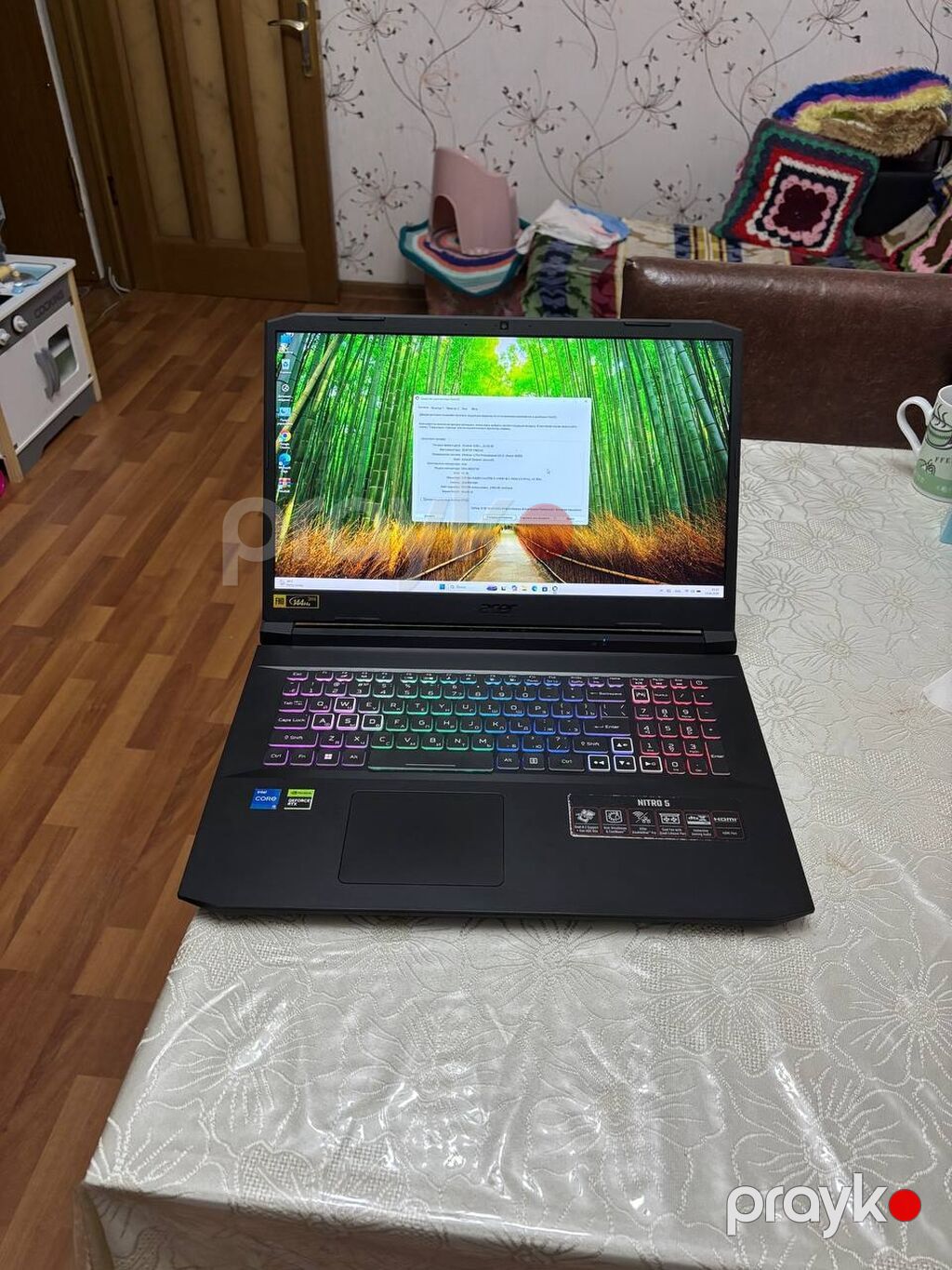 İşlənmiş Acer Nitro, 17.3 Intel Core i5, 512 GB, Ünvandan götürmə, Pulsuz çatdırılma, Ödənişli çatdırılma — Acer, Bakı (6)