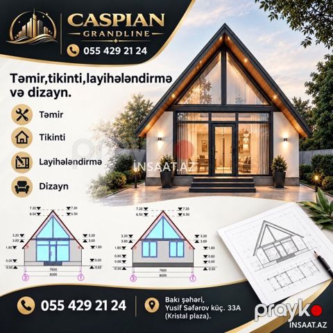 A frame tikintisinə xüsusi endirim — Bakı