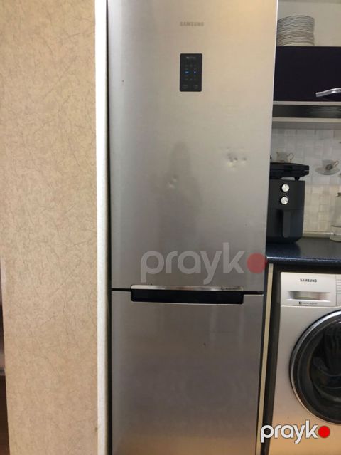 İşlənmiş 2 qapılı Samsung Soyuducu Satılır, rəng - Gümüşü, Kredit var — Bakı