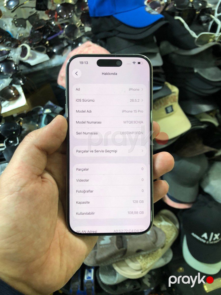 Apple iPhone 15 Pro Natural Titanium 128GB/8GB — Smartfonlar, Bakı (2)