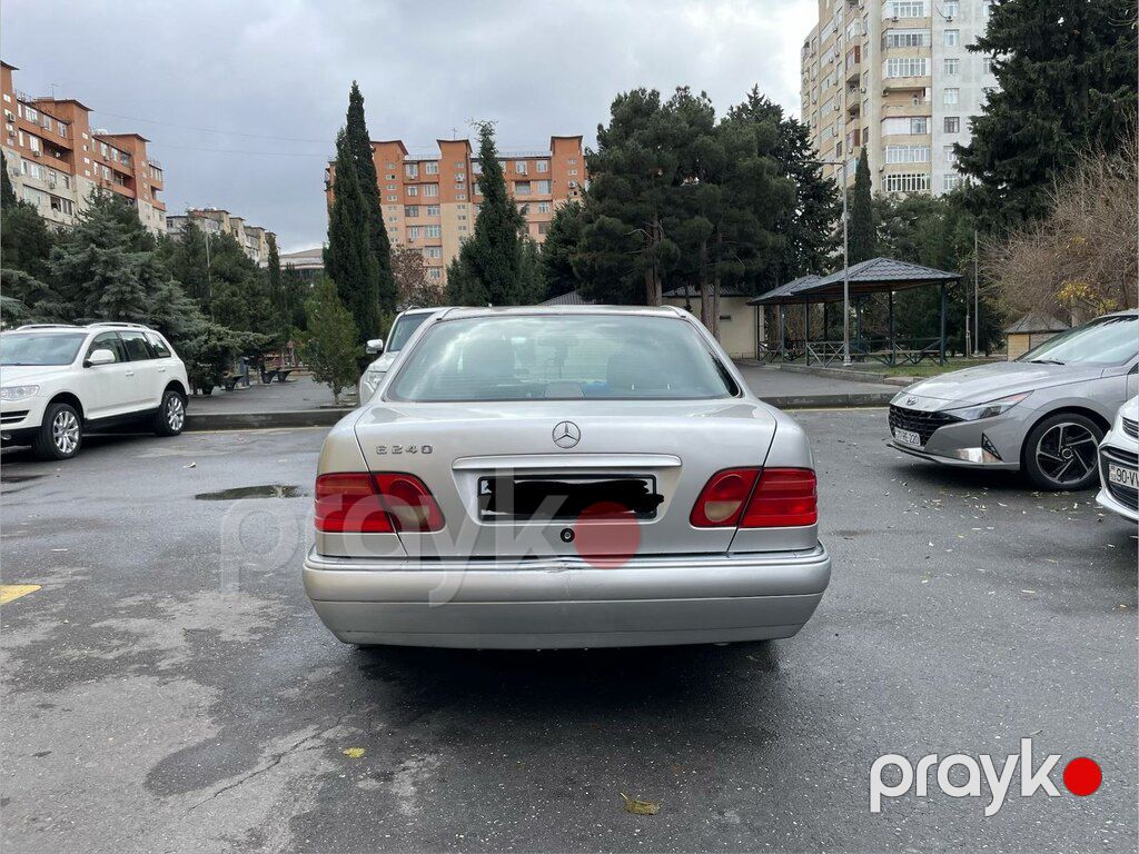 Mercedes E 240, 2.4 L, 1997 il, 330 000 km — Avtomobillər, Bakı (4)