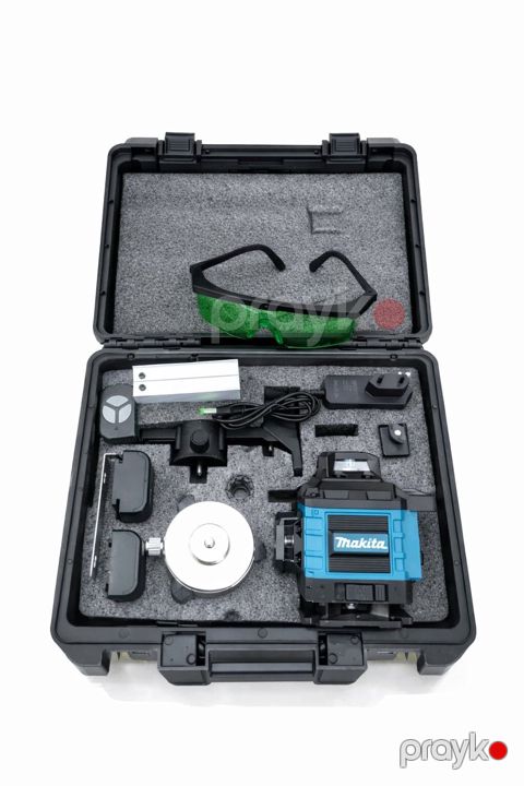 10452 Məhsulun adı: Lazer səviyyə Makita TPQZ3 16 xətt 4D yaşıl şüa — Bakı