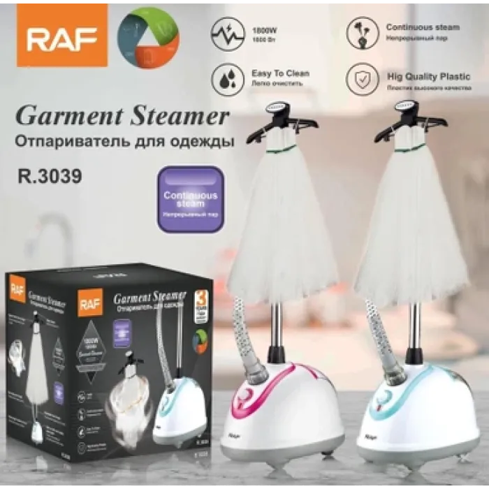 RAF R3039 1800W Buxarlı Ütü Daimi Buxar Erqonomik Gündəlik Ütüləmə — Bakı