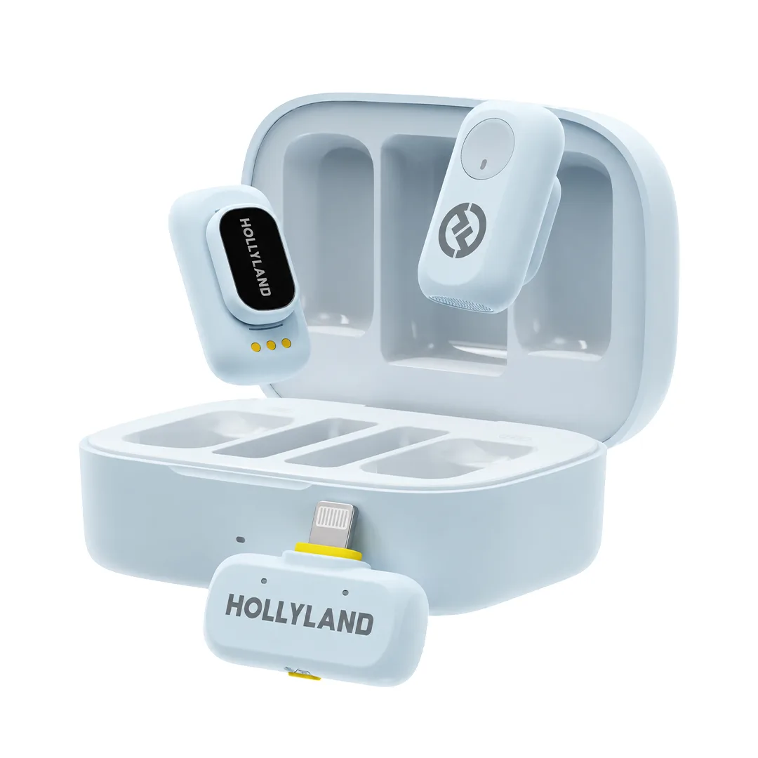 Mikrafon Hollyland Lark A1 Combo Blue — Bakı