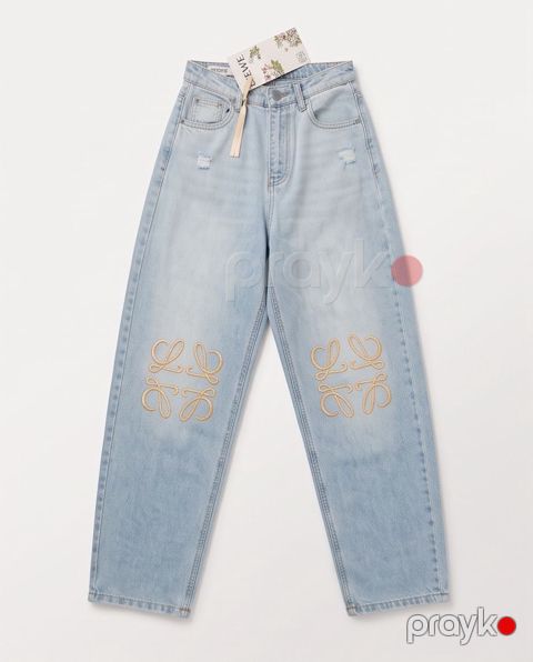 Qadınlar üçün baggy cins No brand SB8373, Mavi, Poliester/Pambıq, ölçü S — Bakı