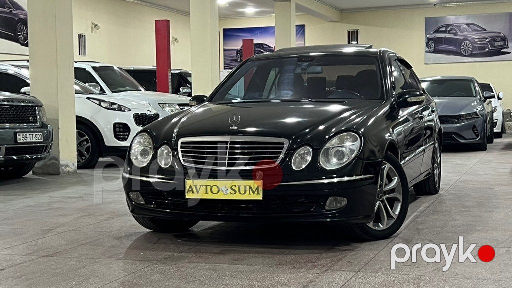 Mercedes E 270, 2.7 L, 2002 il, 278 000 km — Avtomobillər, Sumqayıt (4)