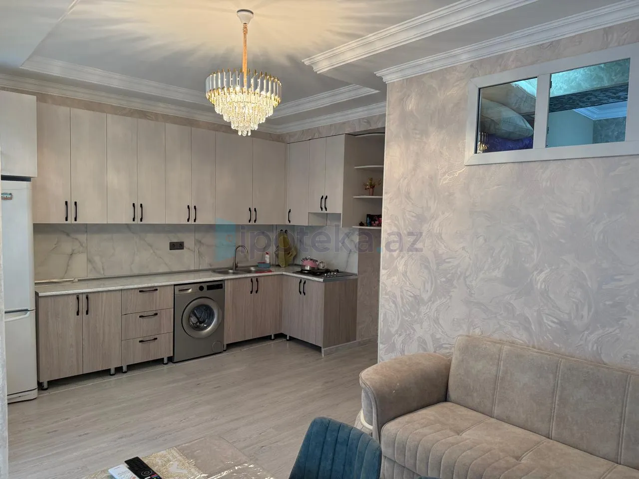 Satılır: 2 Otaq, Yeni tikili, 46.30 m² — Mənzil, Xırdalan (3)