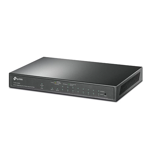 TP-Link TL-SG1210MPE 10-Port Gigabit Easy Smart Switch with 8-Port PoE+ — Şəbəkə və server avadanlığı, Bakı (2)