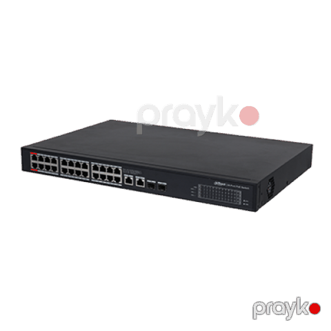Dahua 24 -port poe swıtch 240W (DH-PFS3228-24GT-240) — Bakı