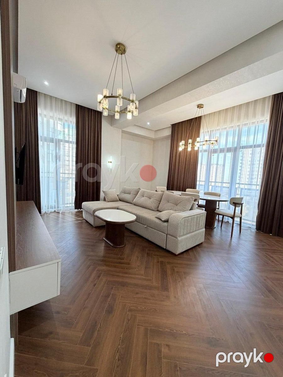 İcarəyə verilir 3 otaqlı yeni tikili 130 m² — Mənzil, Bakı (2)
