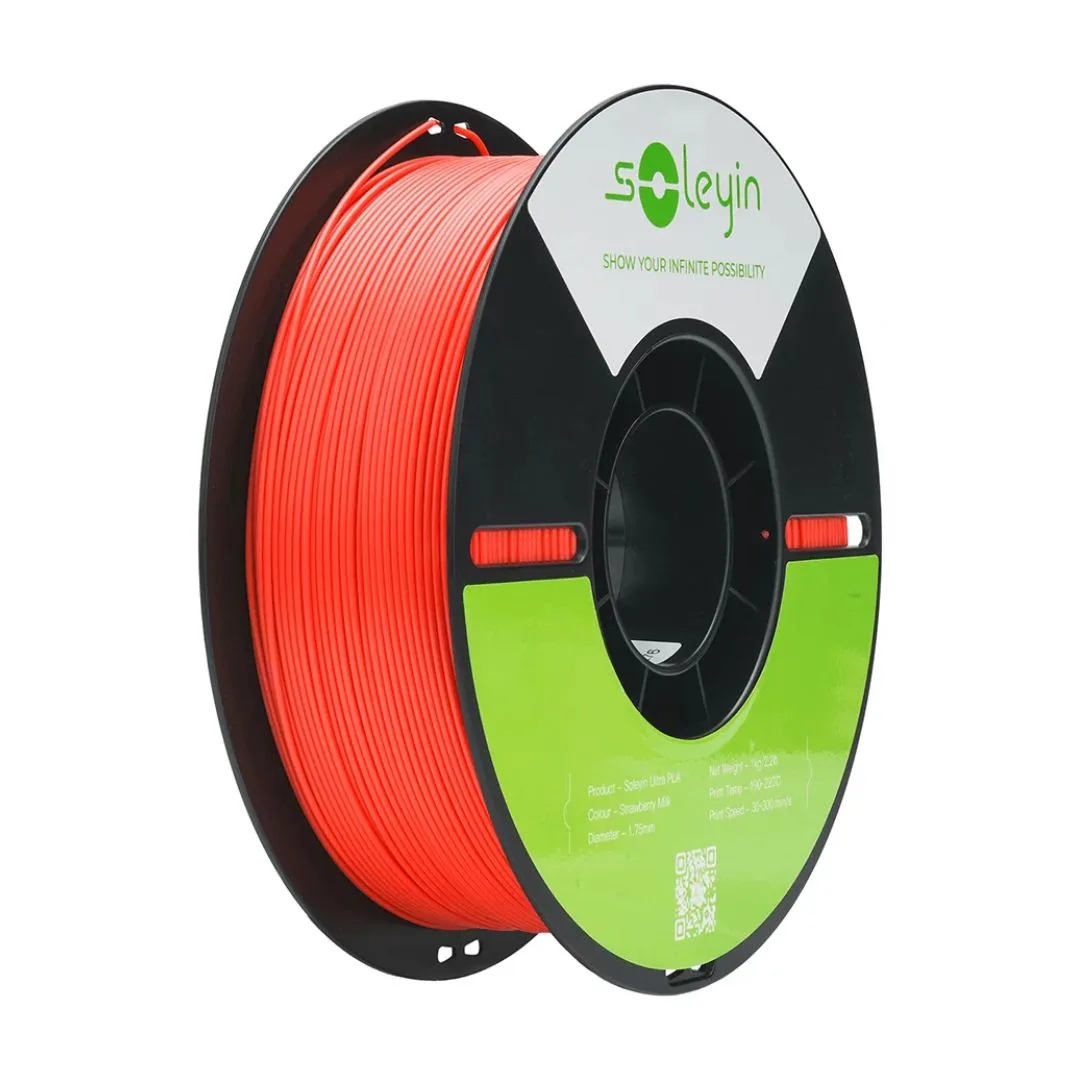 Soleyin Ultra PLA Strawberry Milk 1.75mm 1kg — Bakı