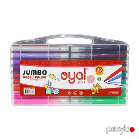 Oyal i-7480 Jumbo Flomaster Dəsti — Bakı