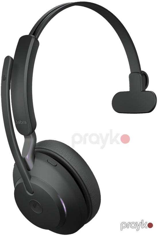 Jabra Evolve2 65 Link380a MS Mono Black (26599-899-999) — Periferik cihazlar, Bakı (3)