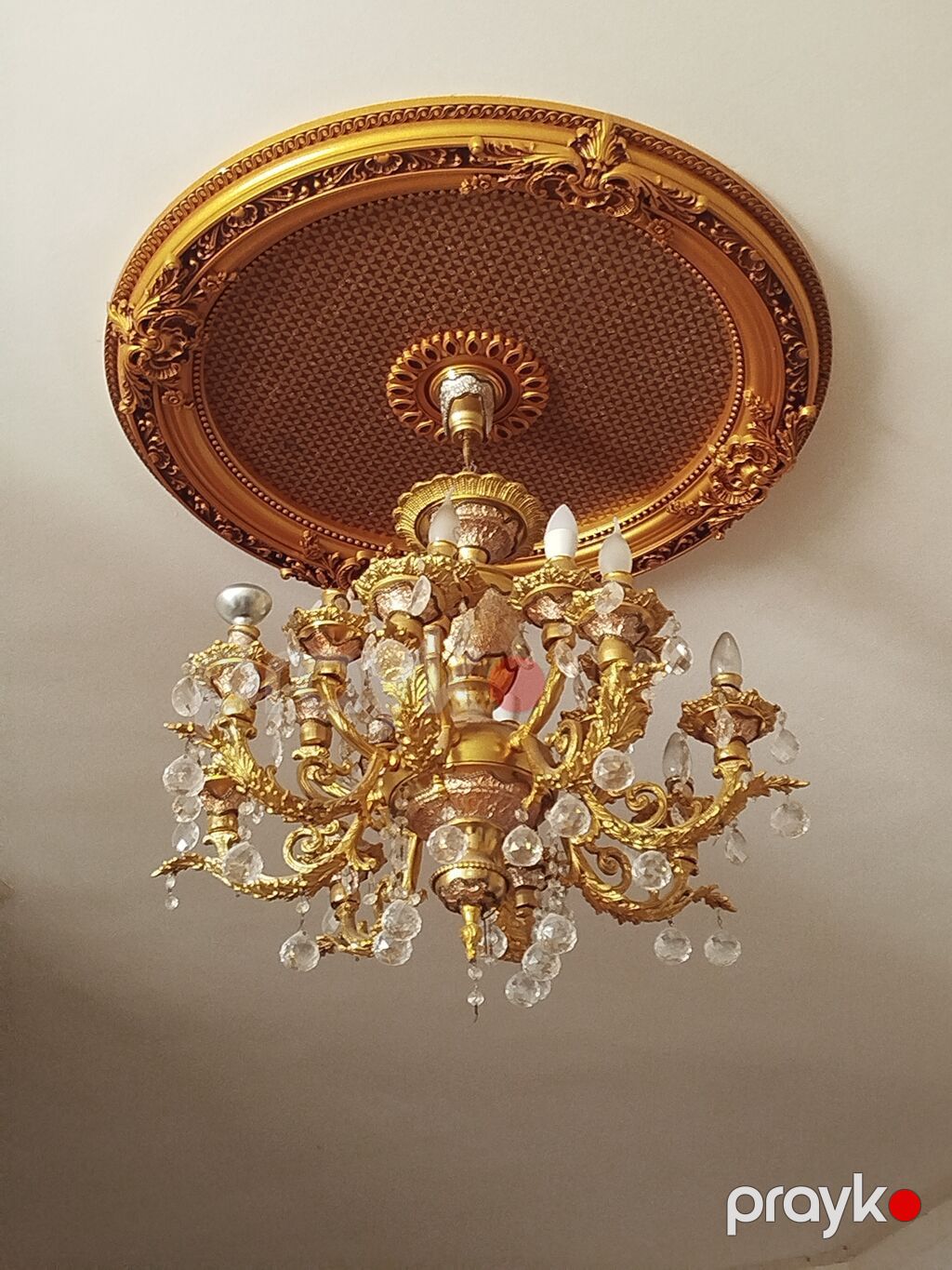 Çılçıraq, 10 və daha çox lampa, Metal — Tavan is?qlar? v? cilc?raqlar, Bakı (2)