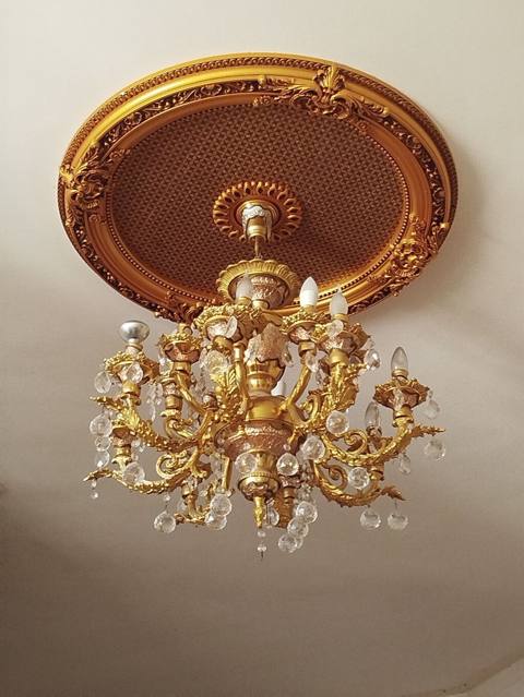 Çılçıraq, 10 və daha çox lampa, Metal — Ceiling lights and chandeliers