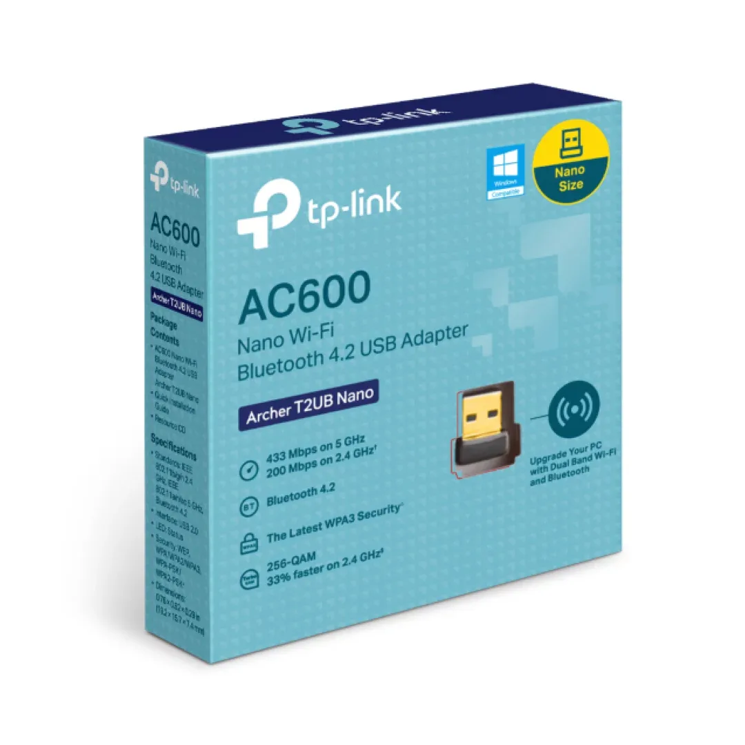Nano Wireless USB Adapter TP-Link T2UB Nano AC600 — Mallar, Bakı (6)