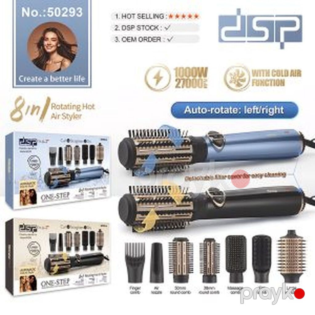 6833 Məhsulun adı: Fen-fırça DSP 50293 Blue/Göy Brend: DSP — Fən, Bakı (4)