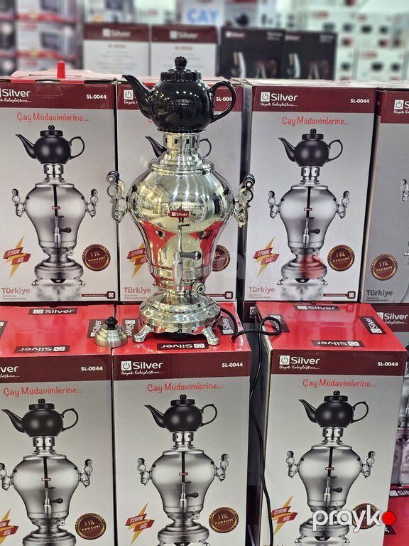Elektrikli samovar "Silver" — Ev texnikası, Bakı (2)