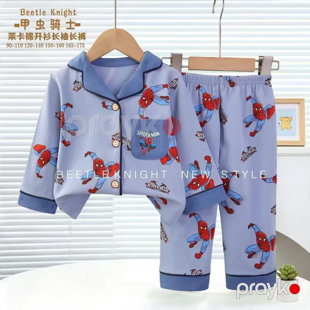 Uşaq pijama dəsti – Beetle Knight New Style 1yawdan 12yawa kimi - İki — Uşaq geyimi, Bakı (6)