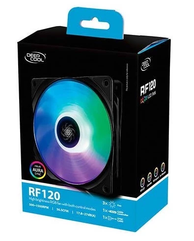 DeepCool RF120 Single Core (RED) Case Fan — Bakı