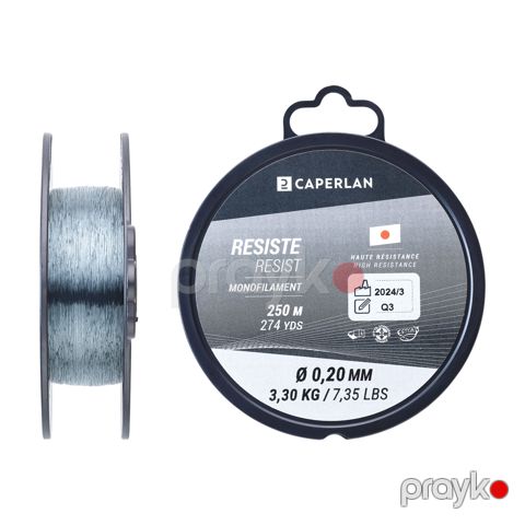 Balıq ovu üçün ip Decathlon Line Resist Grey New, 40/100, 250 m — Bakı