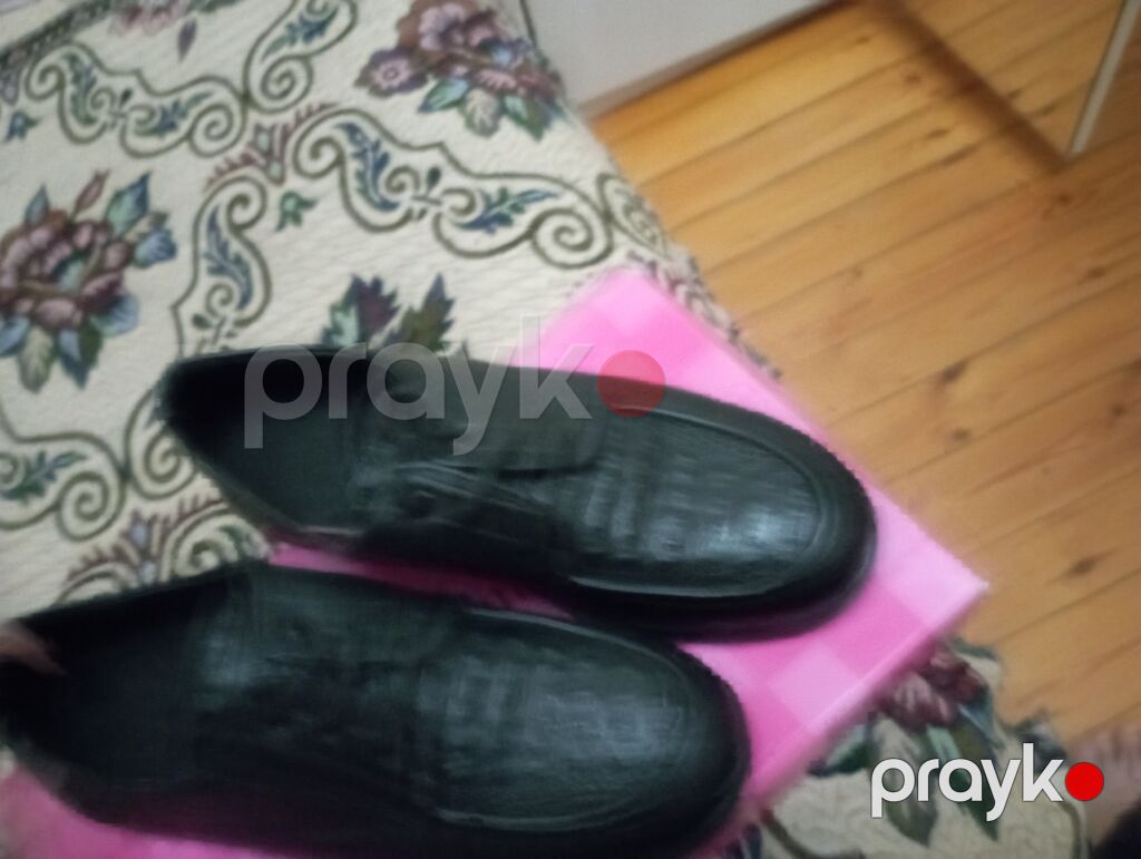 Klassik tərzli qara ayaqqabı - Model: bağlamalı (şamlı) klassik — Ayakkabılar, Bakı (2)
