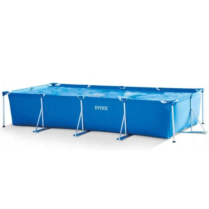 Peşəkar Intex 28273 Rectangular Frame Hovuz Dəsti (450x220x84 sm) Rəqəmsal Konstruksiya Stabilliyi — Bakı