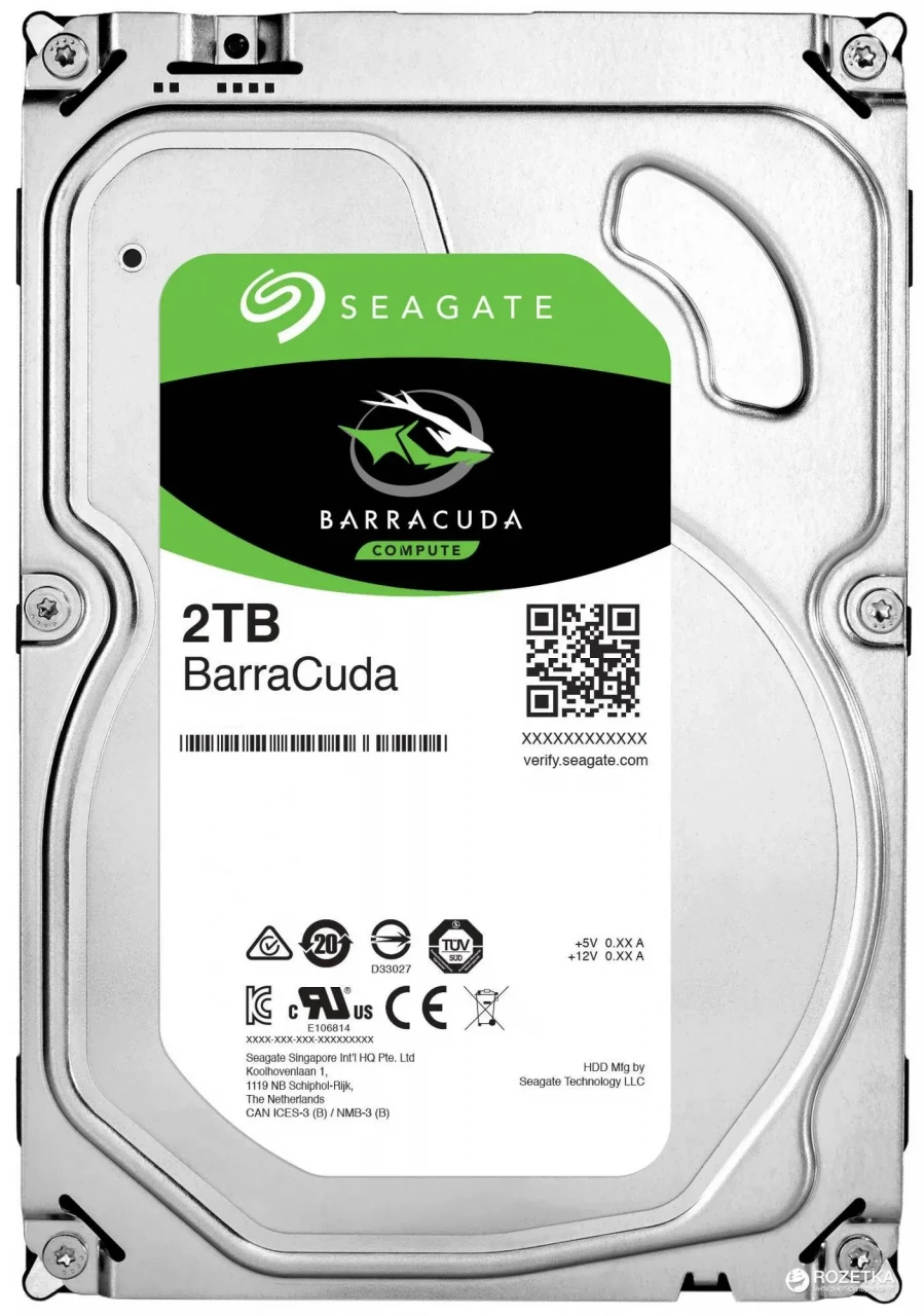 HDD Seagate BarraCuda 2TB 7200rpm 3.5" — Bakı