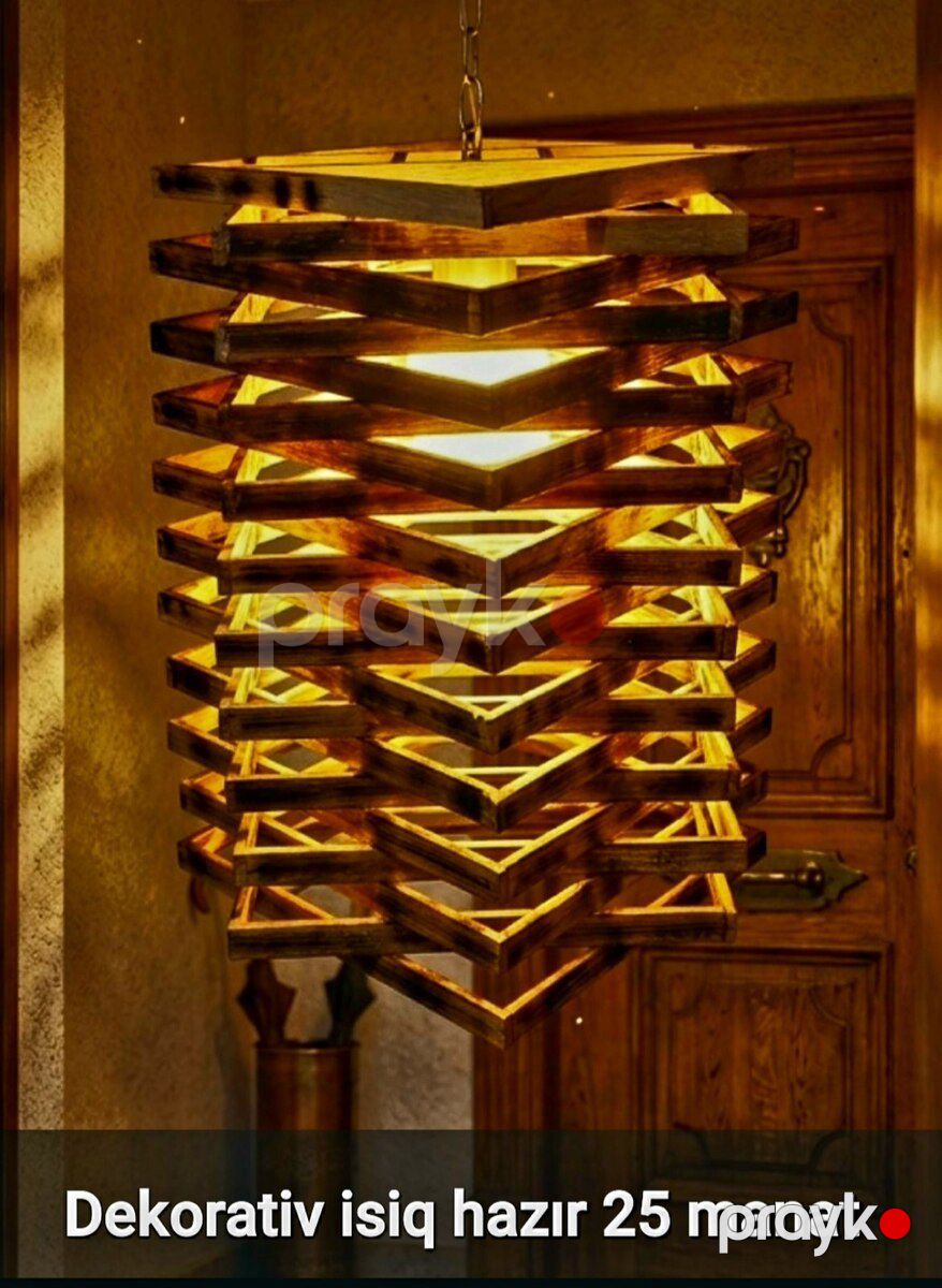 Asılqan işıqlar — İşıqlandırma, Bakı (3)