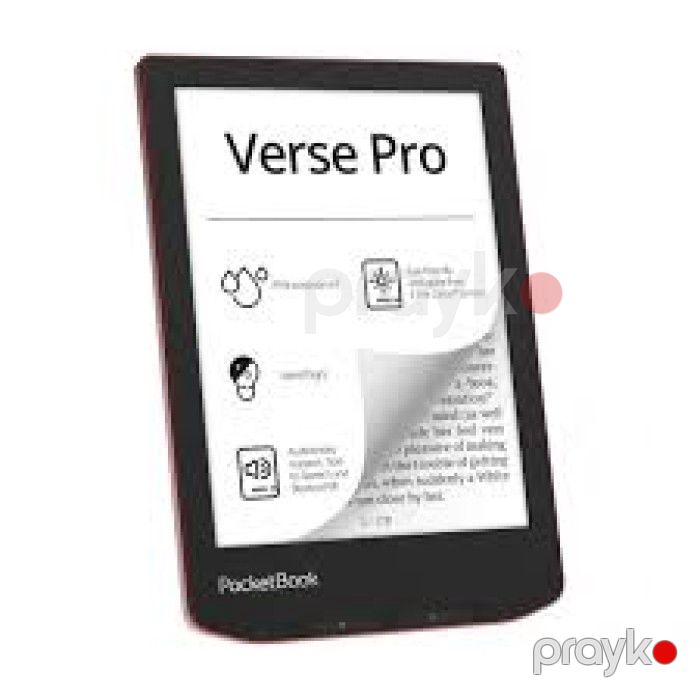 PocketBook 634 Verse Pro Passion Red – Elektron Kitab Oxuyucu — Elektron kitablar, Bakı (3)