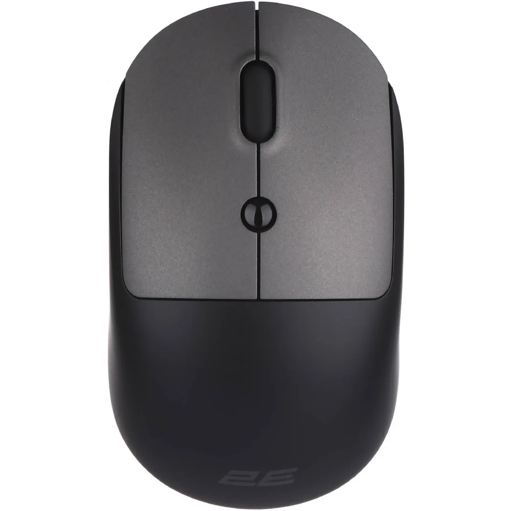 Mouse 2E MF218 Silent WL BT Black/Gray — Bakı
