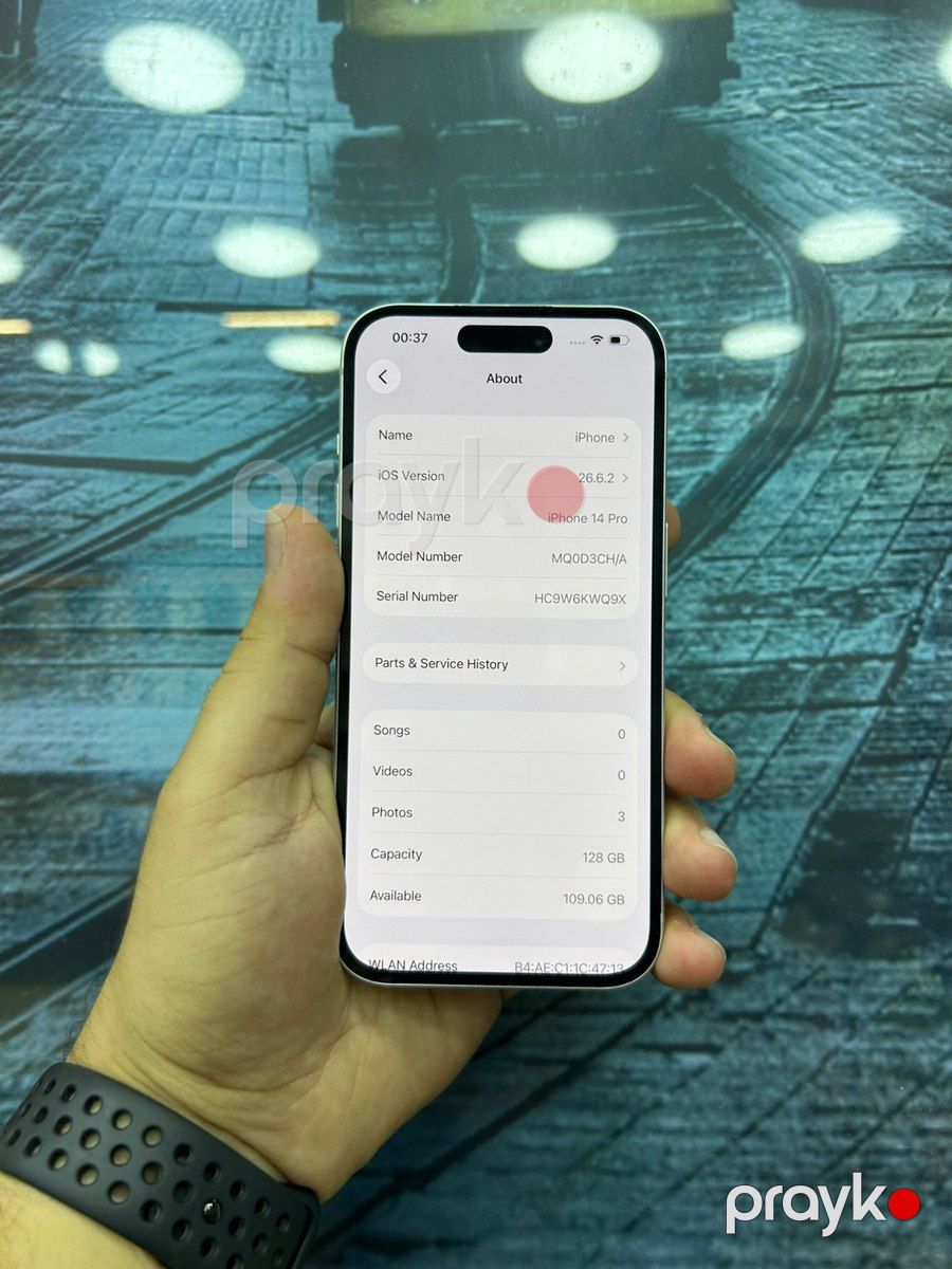 Apple iPhone 14 Pro Silver 128GB/6GB — Smartfonlar, Bakı (3)