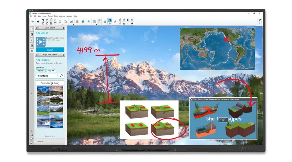 Smart Board GX065-V3 interactive display with embedded OS — Mallar, Bakı (5)
