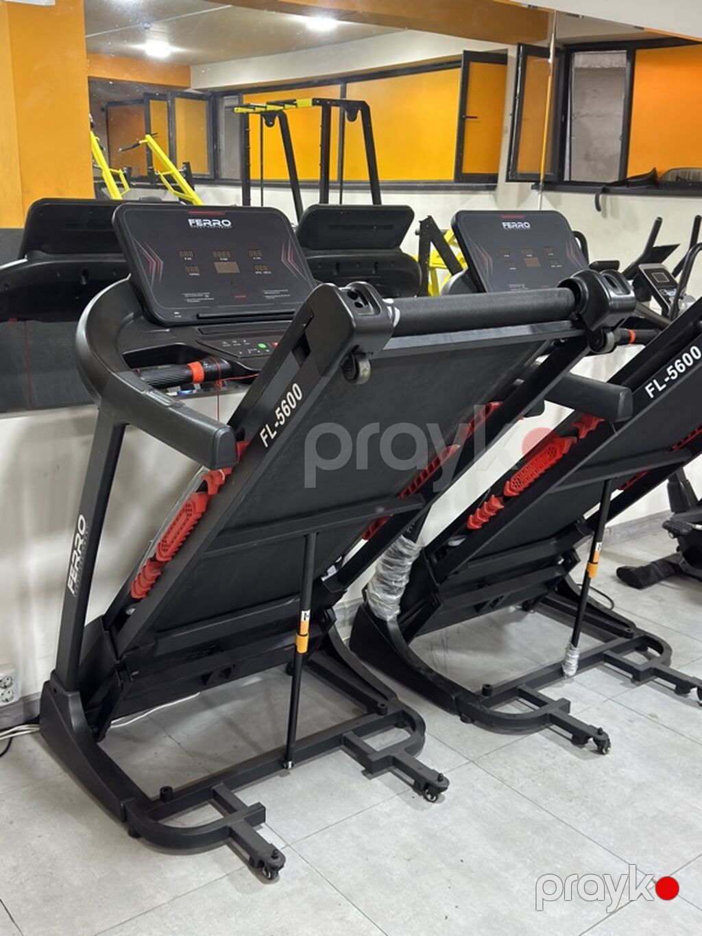 Ferro Fitness FL-5600 qaçış trenajoru - Güclü elektrik mühərriki və — Koşu simulyatorları, Digah (3)