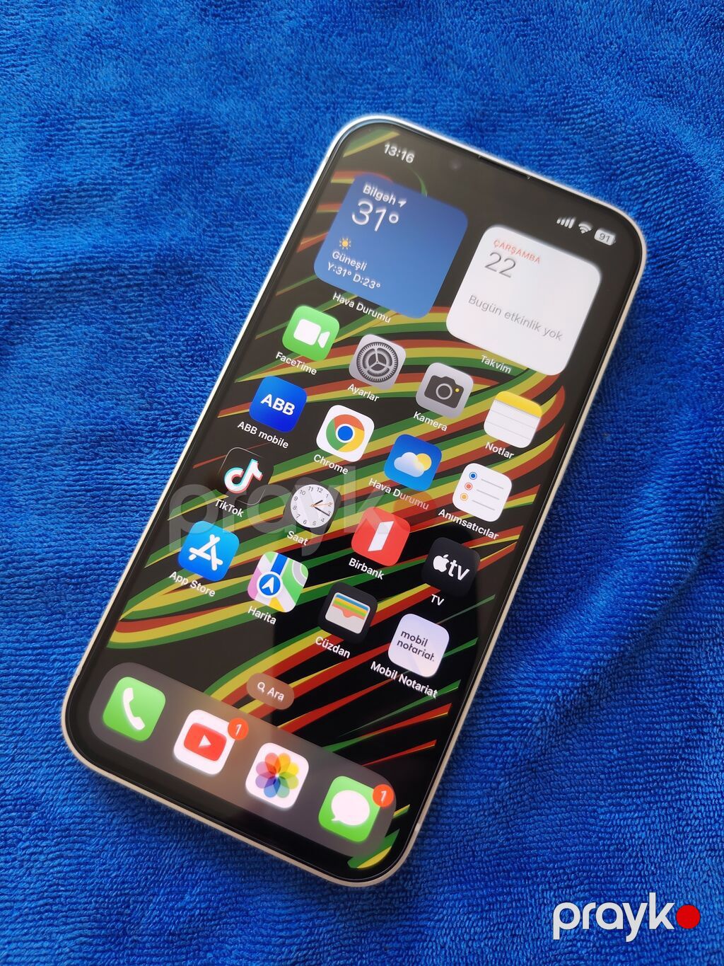 IPhone 13, Ağ, Face ID — Apple iPhone, Digah (3)