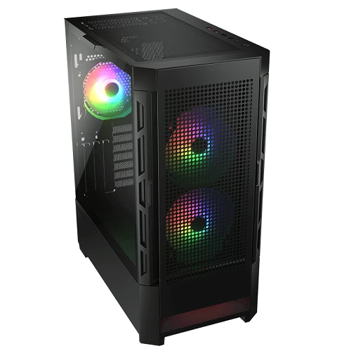 Cougar Airface RGB Black (CGR-5ZD1W-AIR-RGB) Computer Case — Korpuslər, Bakı (2)