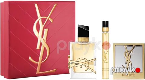 Yves Saint Laurent Libre ətir dəsti qadınlar üçün (ətir suyu 50 ml + ətir nümunəsi 10 ml + güzgü) — Bakı