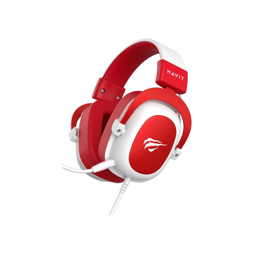 Havit Gamenote H2002D Mikrofonlu Gaming Qulaqlıq (Ağ + Qırmızı) (HVGMH-H2002d-WR) — Qulaqcıqlar, Bakı (2)