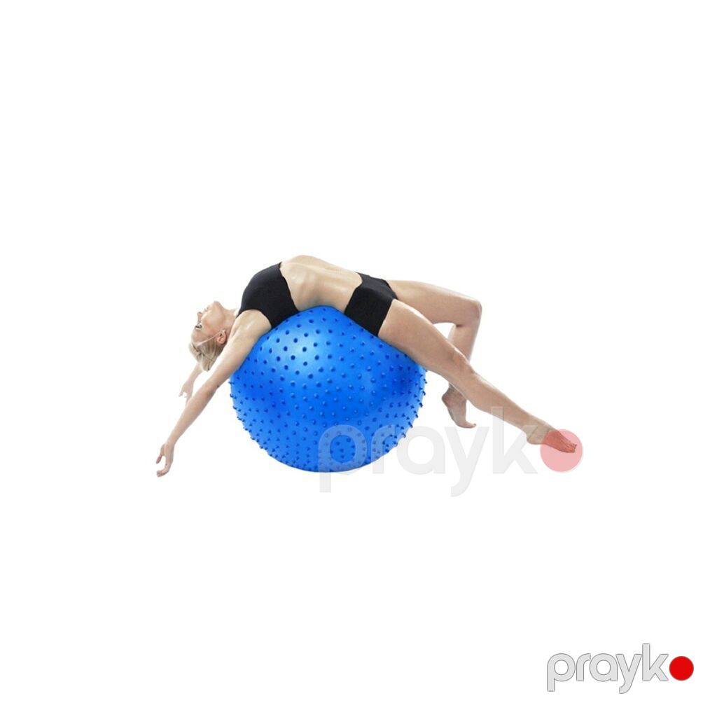 7011 Məhsulun adı: Fitnes topu Gymnic 1062 tikanlı, PVC, çəhrayı — Top oyunları, Bakı (4)