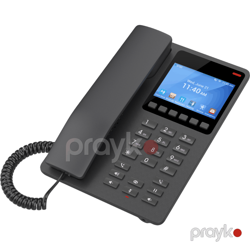 Grandstream GHP631 Compact Hotel IP Phone (GHP631) — Şəbəkə və server avadanlığı, Bakı (2)