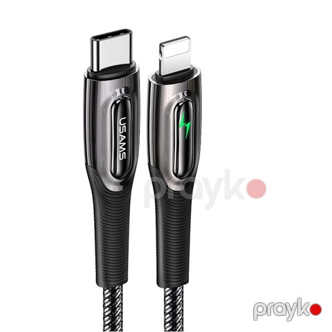 5893 Məhsulun adı: Kabel USB Usams Type-C To Lightning Smart — Bakı