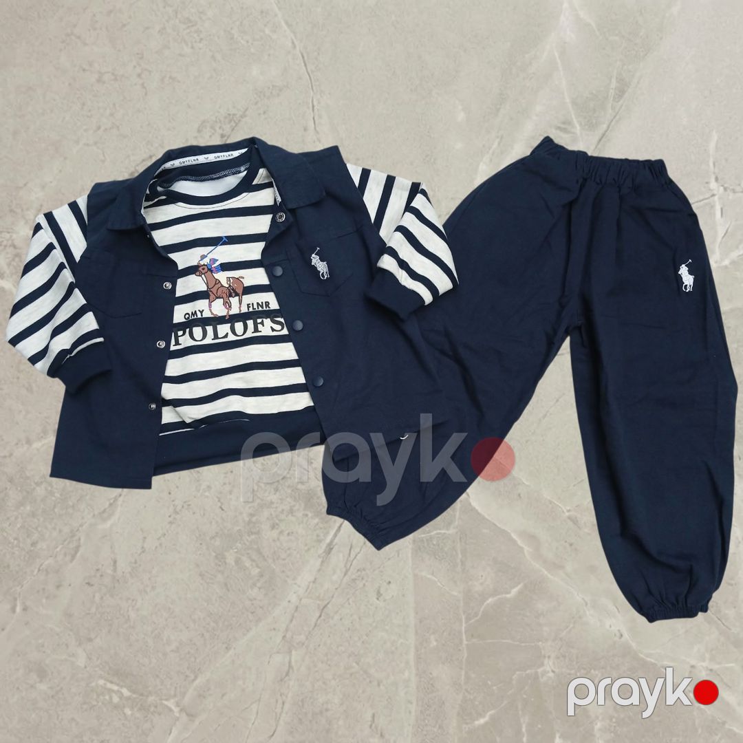 Şalvarlı dəst, Gö, Pambıq/Poliester, Ölçü 4 yaş — Mallar, Bakı (2)