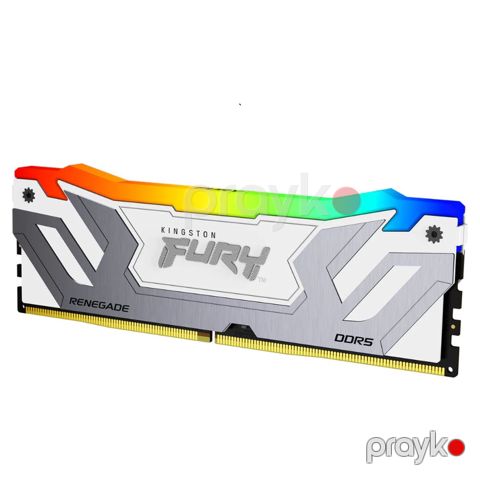 Kingston Fury Renegade RGB Silver 24GB 8800MT/s DDR5 CL42 Cudımm (KF588CU42RSA-24) — Bakı