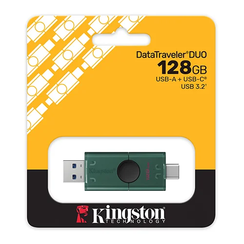 USB Flash Kingston DataTraveler DUO 128GB (DTDEG2/128GB) — Bakı