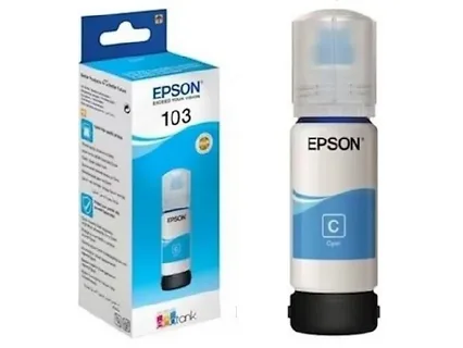 Epson 103 EcoTank Cyan Ink Bottle (C13T00S24A) — Printerləri, Bakı (3)