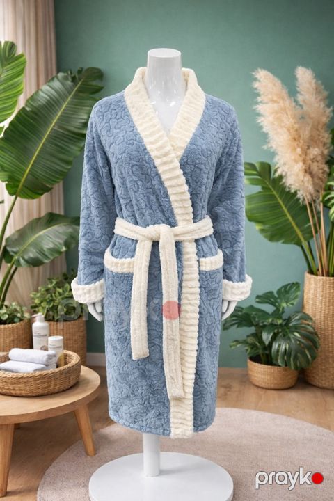Qadınlar üçün hamam xələti Gstore 08, göy, parça, ölçü One size — Bakı