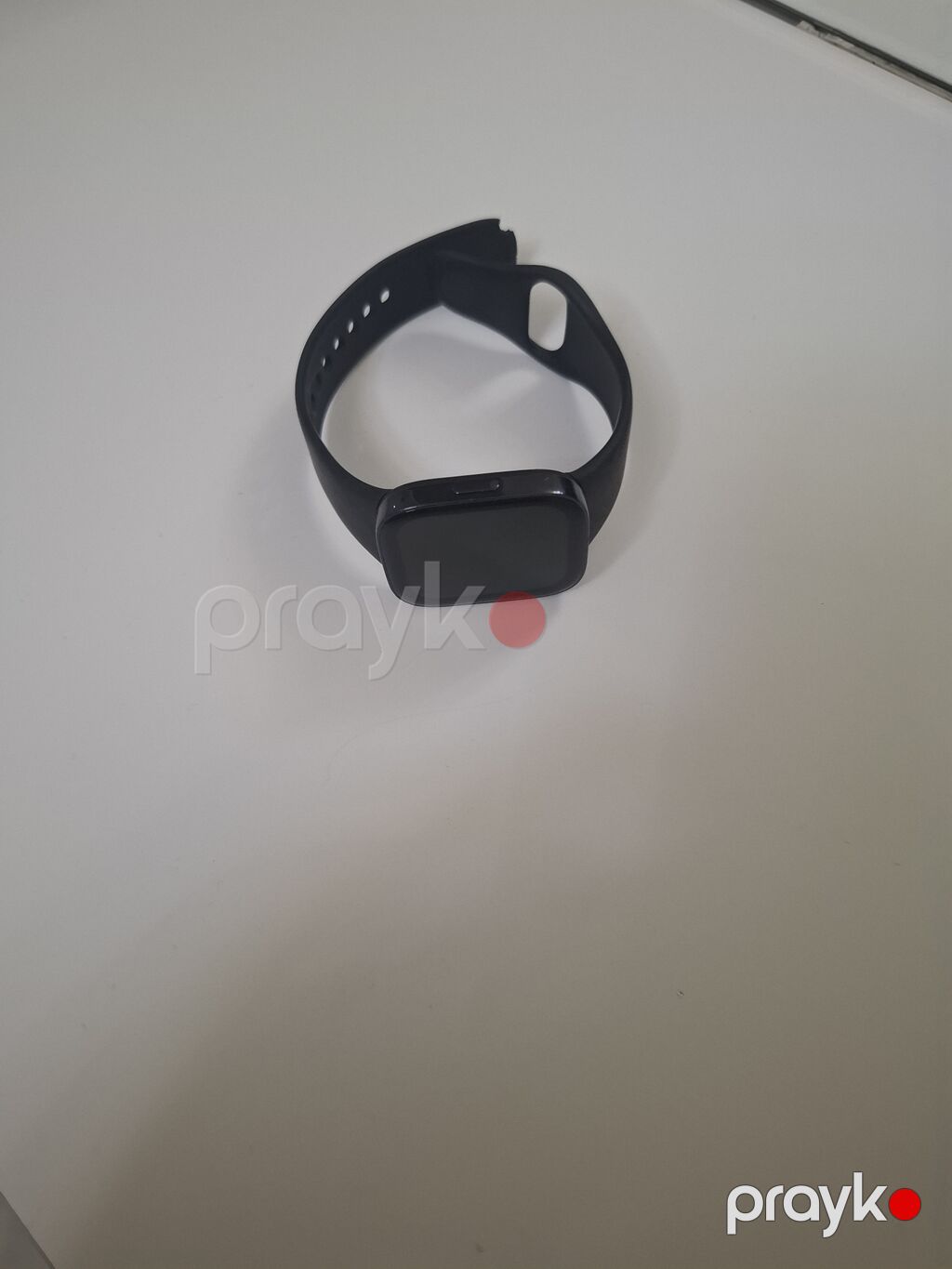 Ağıllı qol saatı – qara rəng - Kvadrat formalı sensor ekran - Yan — Ağıllı saatlar, Xırdalan (2)